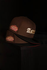 New Era Houston Astros Astrodome The Original Side Patch Fitted (Brown/Black) - New Era