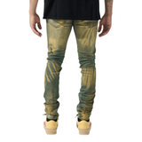 Serenede "Kalamata" Jeans (Olive/Brown)