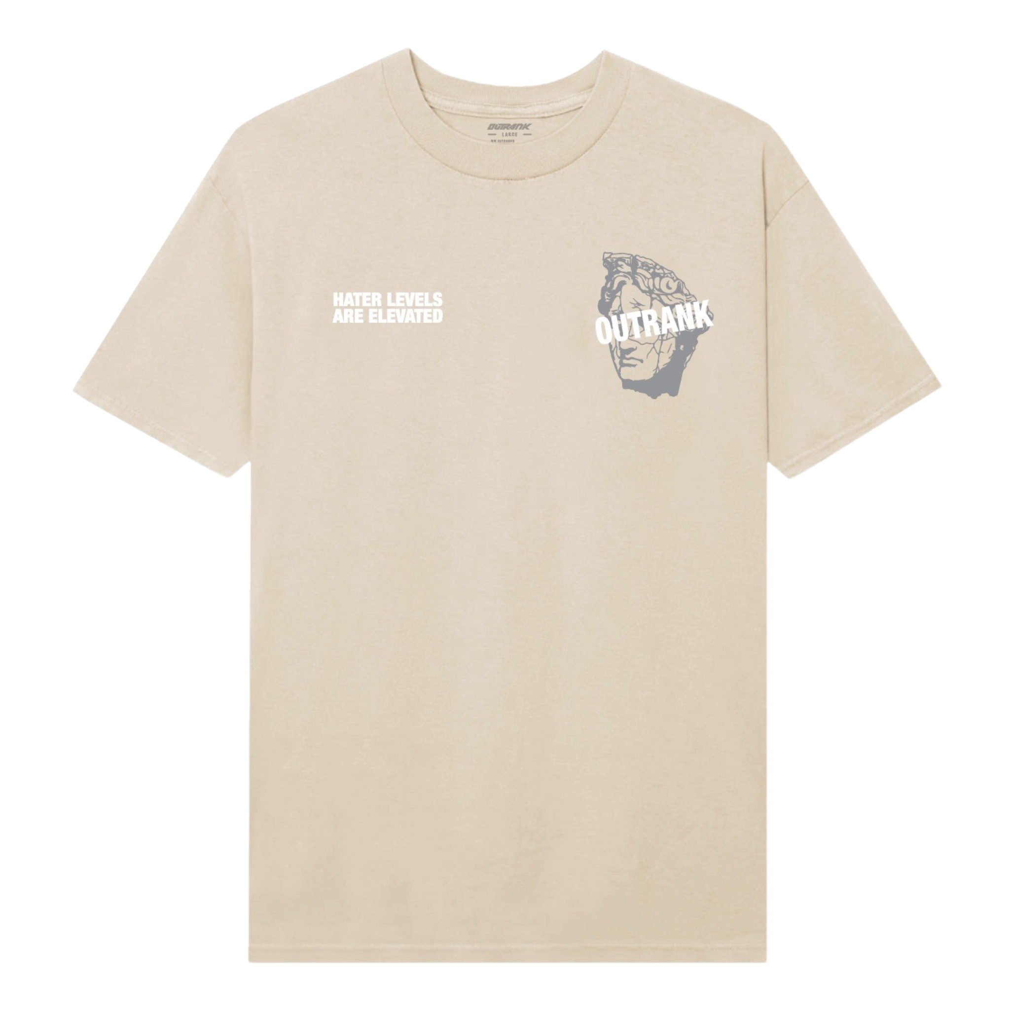 Outrank They See Me Now Tee (Oatmeal)