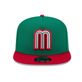 Mexico 2026 World Baseball Classic 9FIFTY A-Frame Snapback- Green - New Era