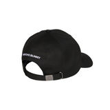 Psycho Bunny Tilden Embroidered Baseball Cap (Black)