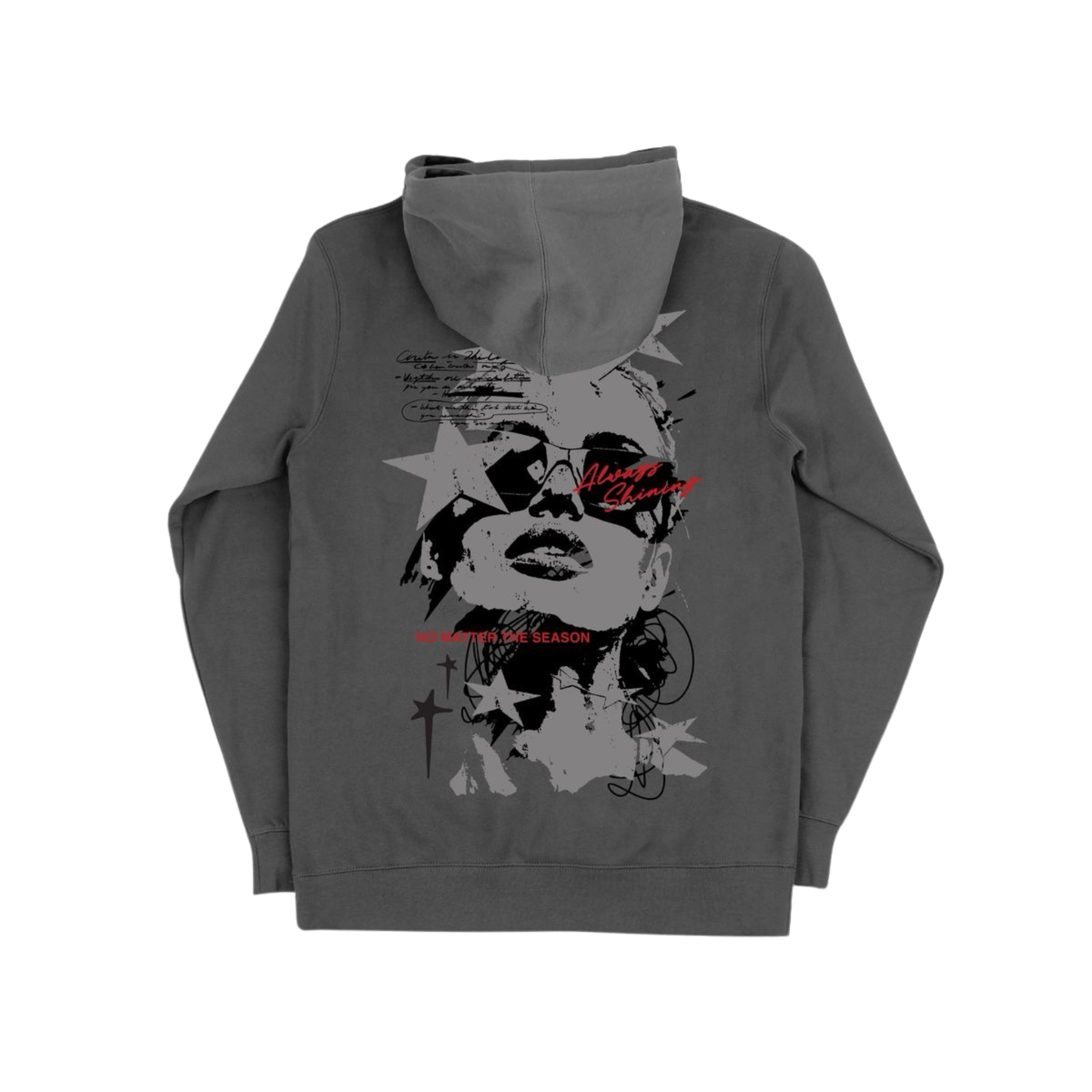 Outrank "Always Shining" Hoodie (Charcoal) - Outrank