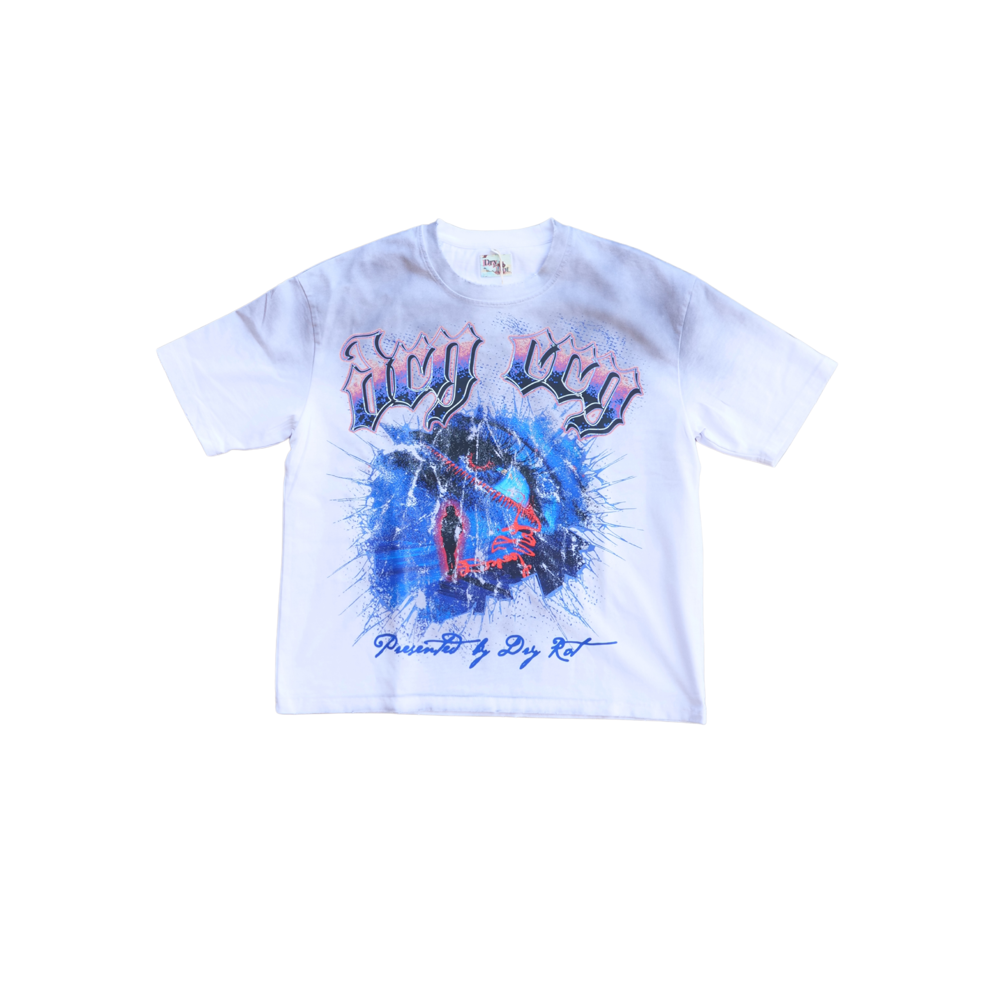 Dry Rot Dry Cry Tee (White) - Dry Rot