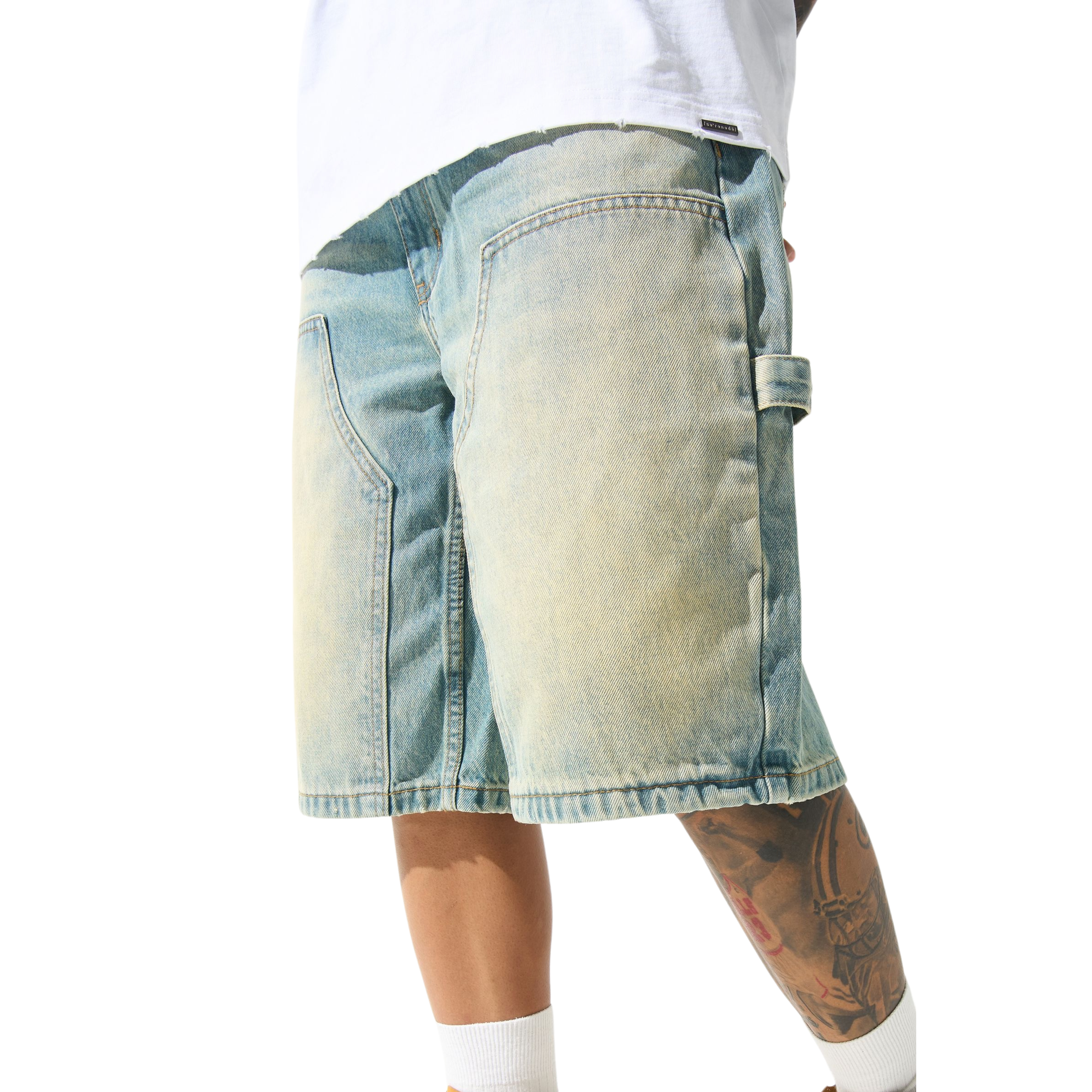 Serenede "Citrus" Denim Shorts (Earth Wash)