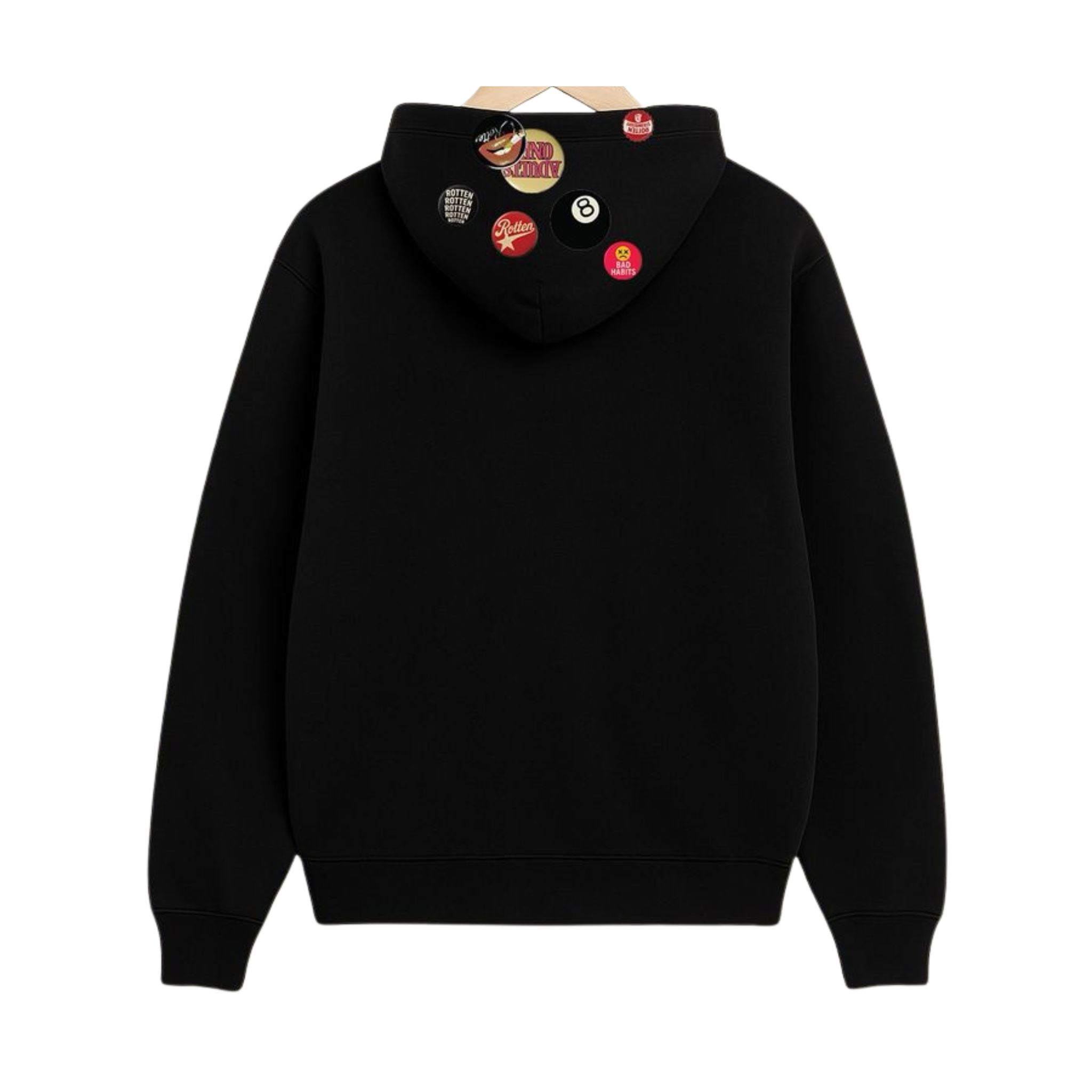 Dry Rot "Rotten" Souveniour Hoodie (Black) - Dry Rot