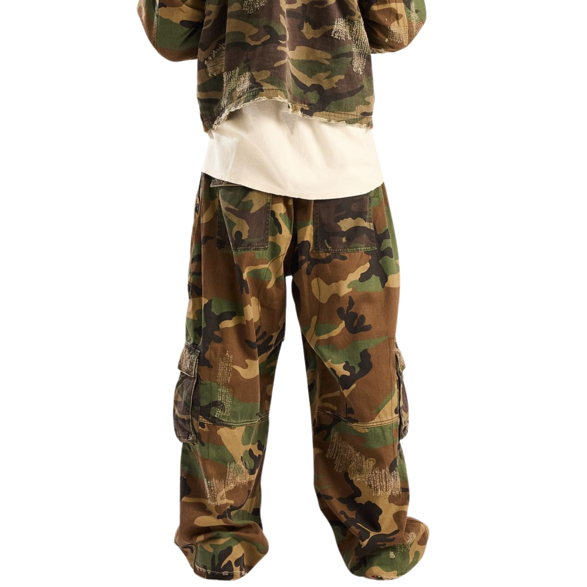 DSM Camo Cargo Pants (Green Camo) - Diet Starts Monday