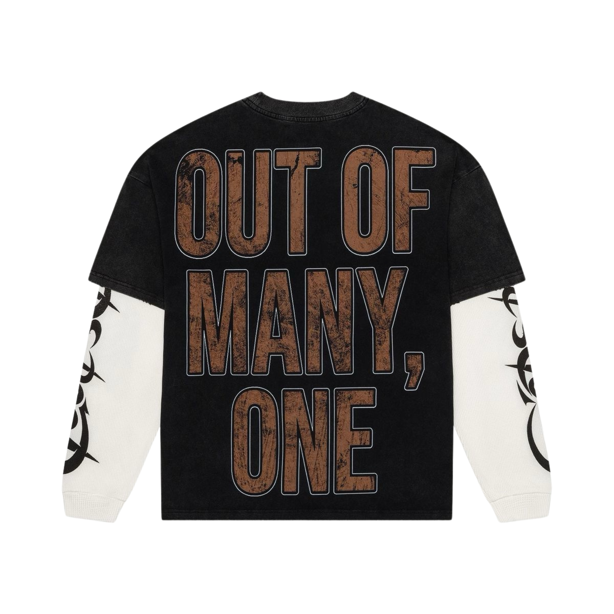 Godspeed "Space Traveler" Layered T-Shirt (Black Wash) - Godspeed