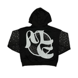 Mixed Emotion "Fallen Angels" Rhinestone Hoodie - Mixed Emotion