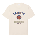 Lacoste Men's Tennis Tee (Cream) - Lacoste