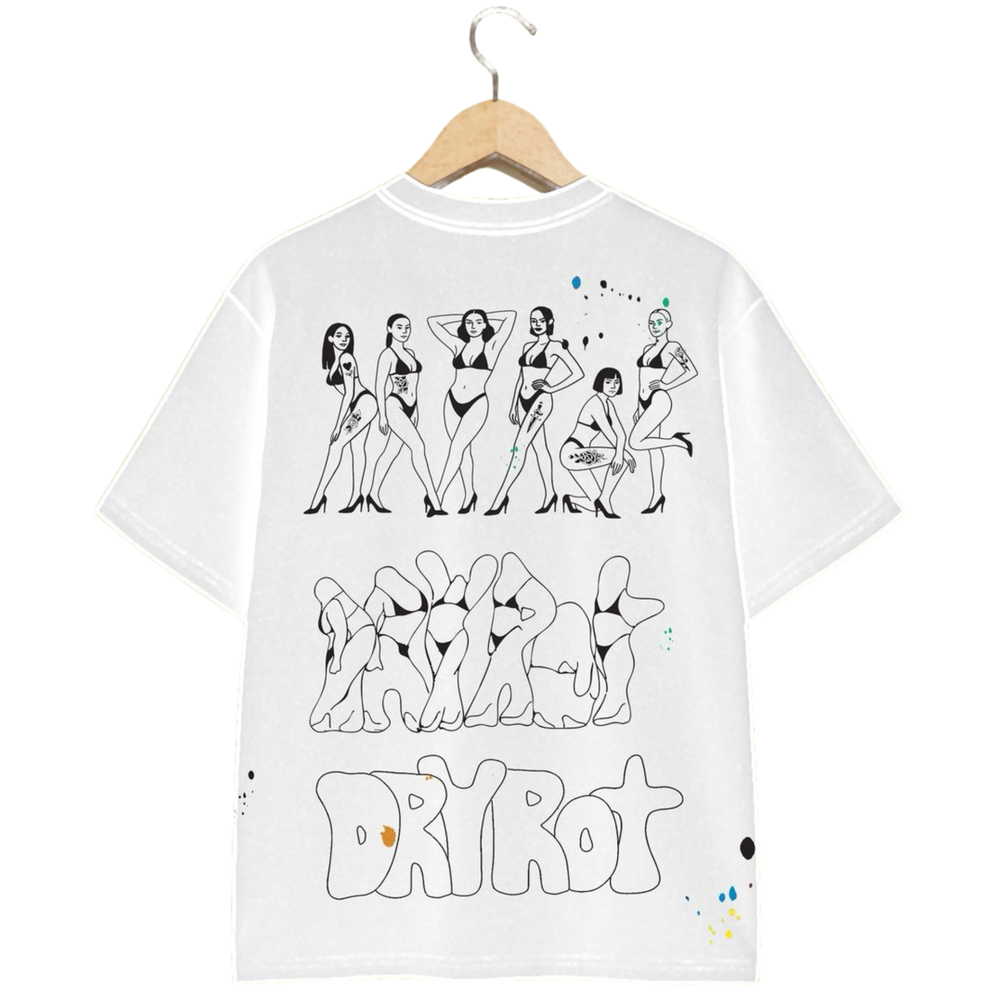 Dry Rot "Dirty Silo" Tee (White)