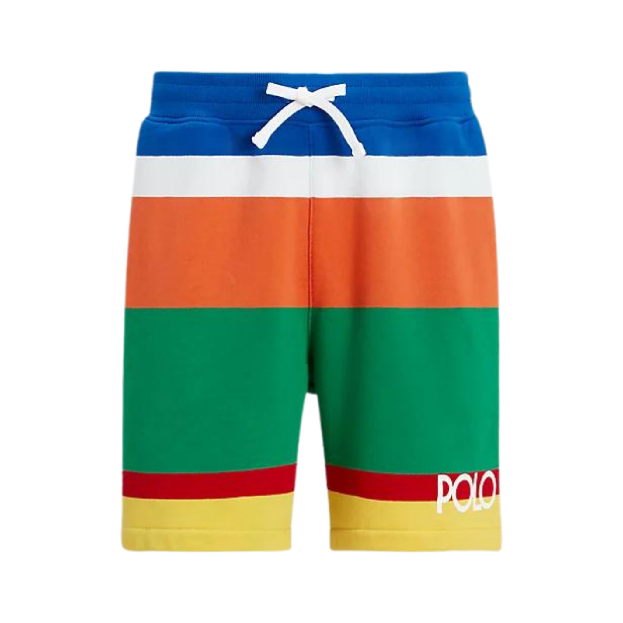 Polo Ralph Lauren 6-inch Logo Striped Fleece Shorts (Multi) - Polo Ralph Lauren