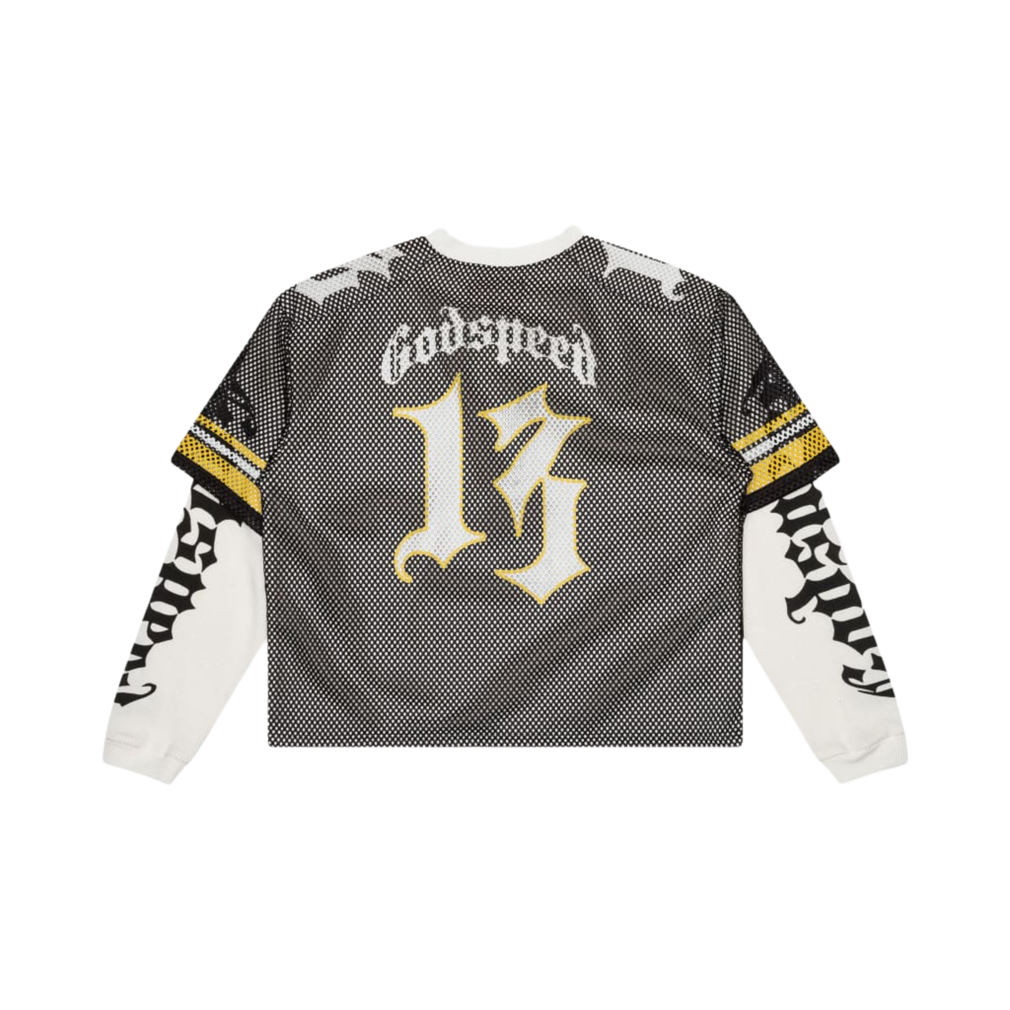 Godspeed TD Layered Jersey (Black/White/Yellow) - Godspeed