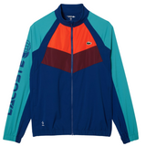 Men's Lacoste Tennis x Daniil Medvedev Sweatsuit (Blue/Orange) - Lacoste