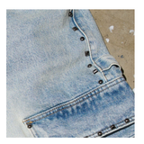 DUAA ''NOBLE'' BLUE CARGO DENIM SHORT - DUAA