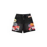 EPTM "Roadster" Denim Shorts" (Black)