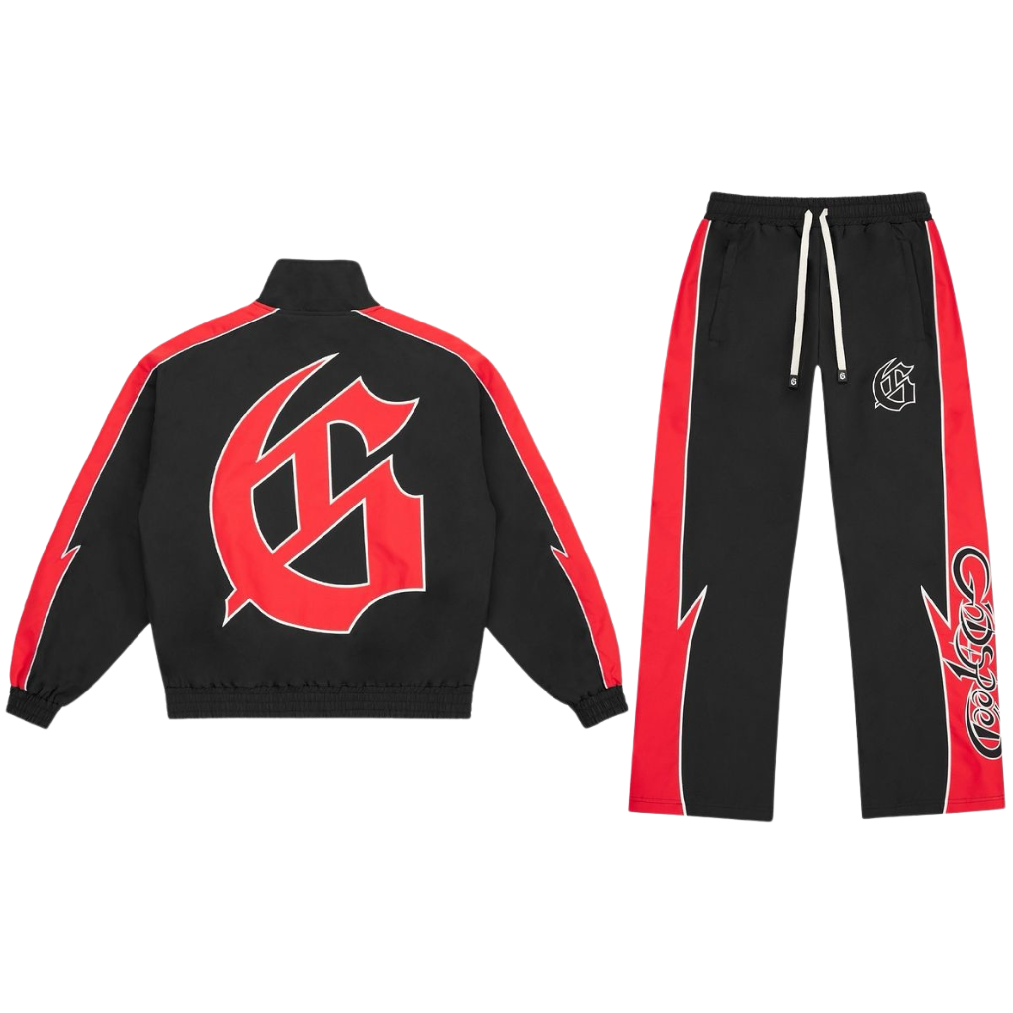 Godspeed "GT Tracksuit Set" (Black/Red) - Godspeed