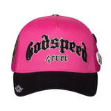 Godspeed GS FOREVER TRUCKER HAT (Pink/Black) BOOM - Godspeed