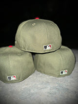 New Era Houston Astros 45th Anniversary Grey UV (Olive/Khaki) 59Fifty Fitted - New Era