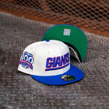 New Era New York Giants 100 Season Green UV (Off White/Royal) 59Fifty Fitted - New Era