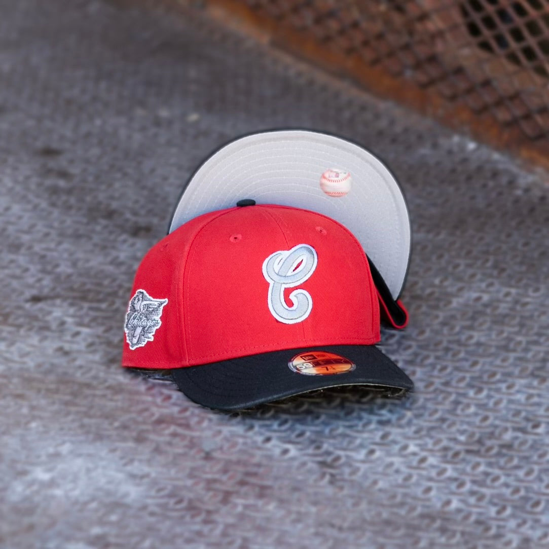 New Era Chicago White Sox Grey UV (Fire Red/Black) 59Fifty Fitted