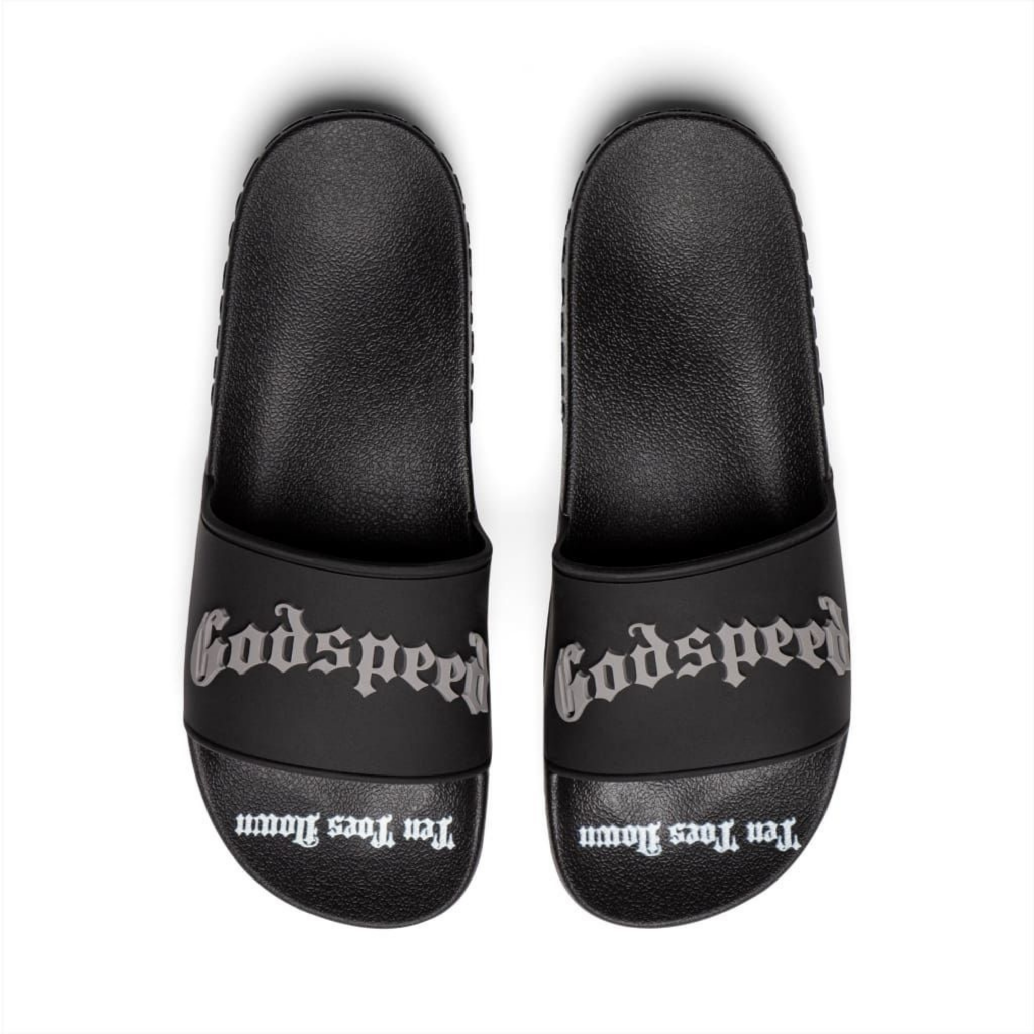 Godspeed OG Logo Slides (Black) BOOM - Godspeed