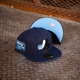 New Era Montreal Expos Olympic Stadium Sky UV (Navy) 59Fifty Fitted