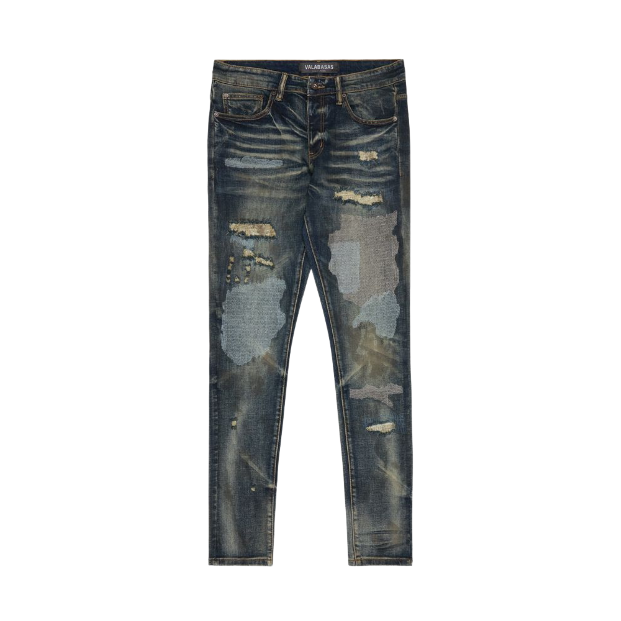 Valabasas "Sledge" Skinny Jean (Vintage Blue Wash) - VALABASAS