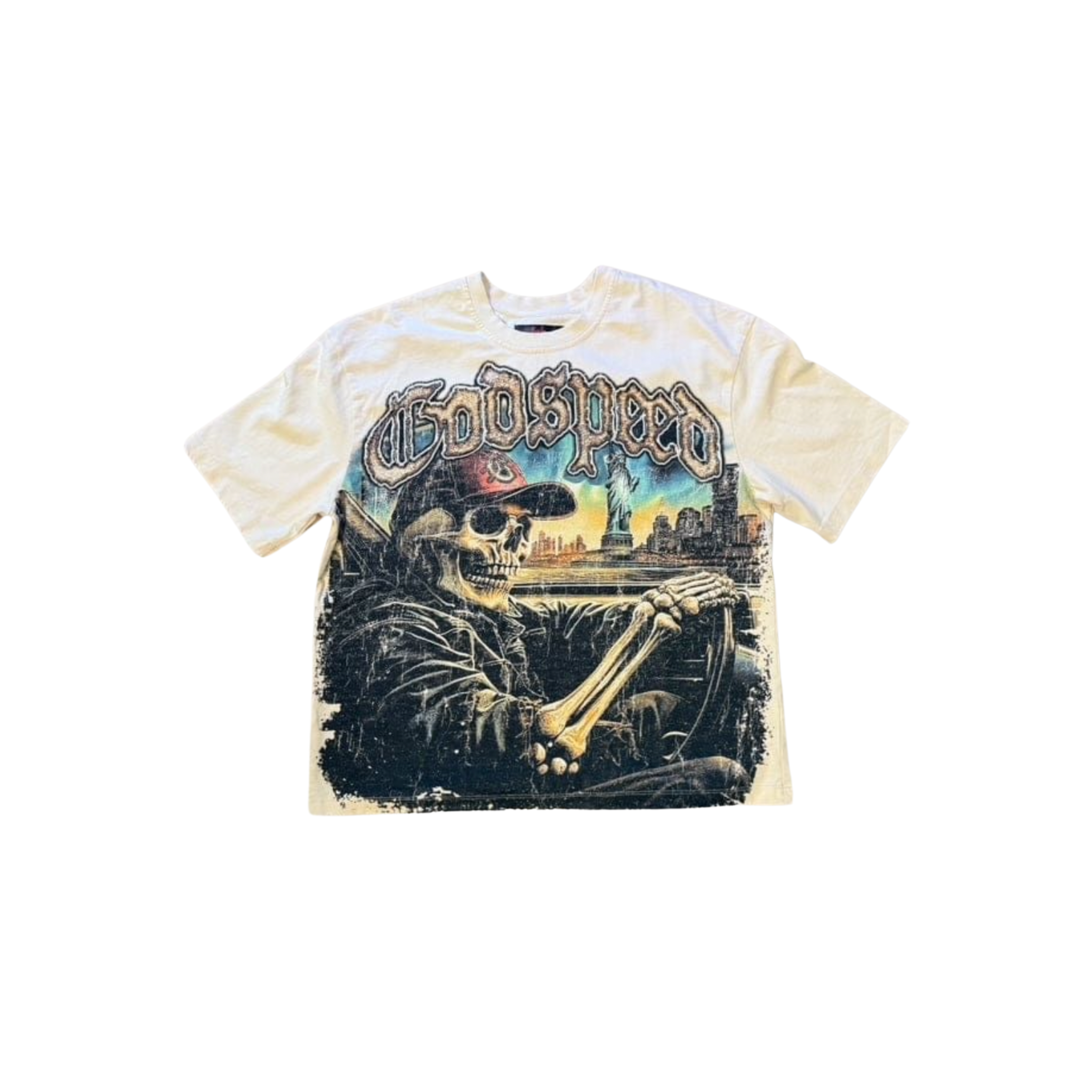 Godspeed Sightseeing Tee (Bone) - Godspeed