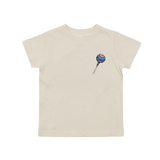 Kids Icecream Pops S/S Tee (Whisper White) - Ice Cream