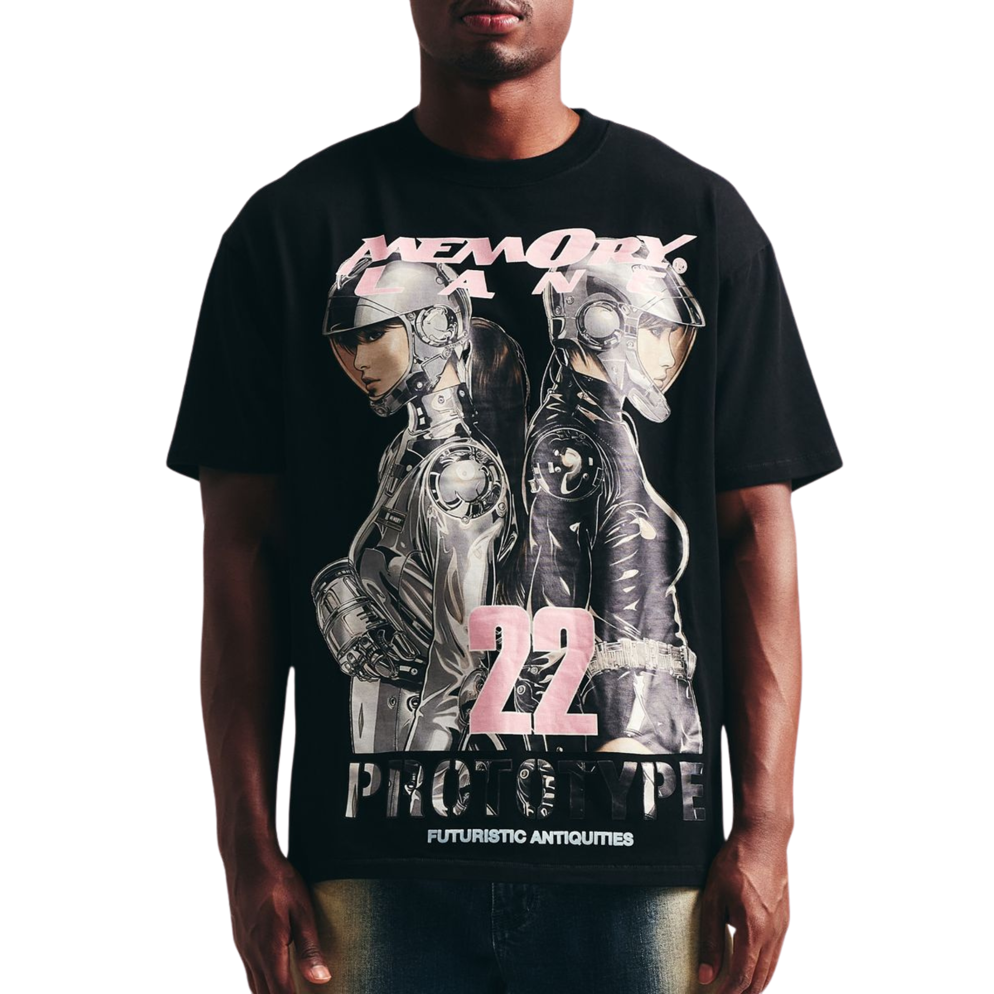 Memory Lane Proto Twins Tee (Black) - Memory Lane