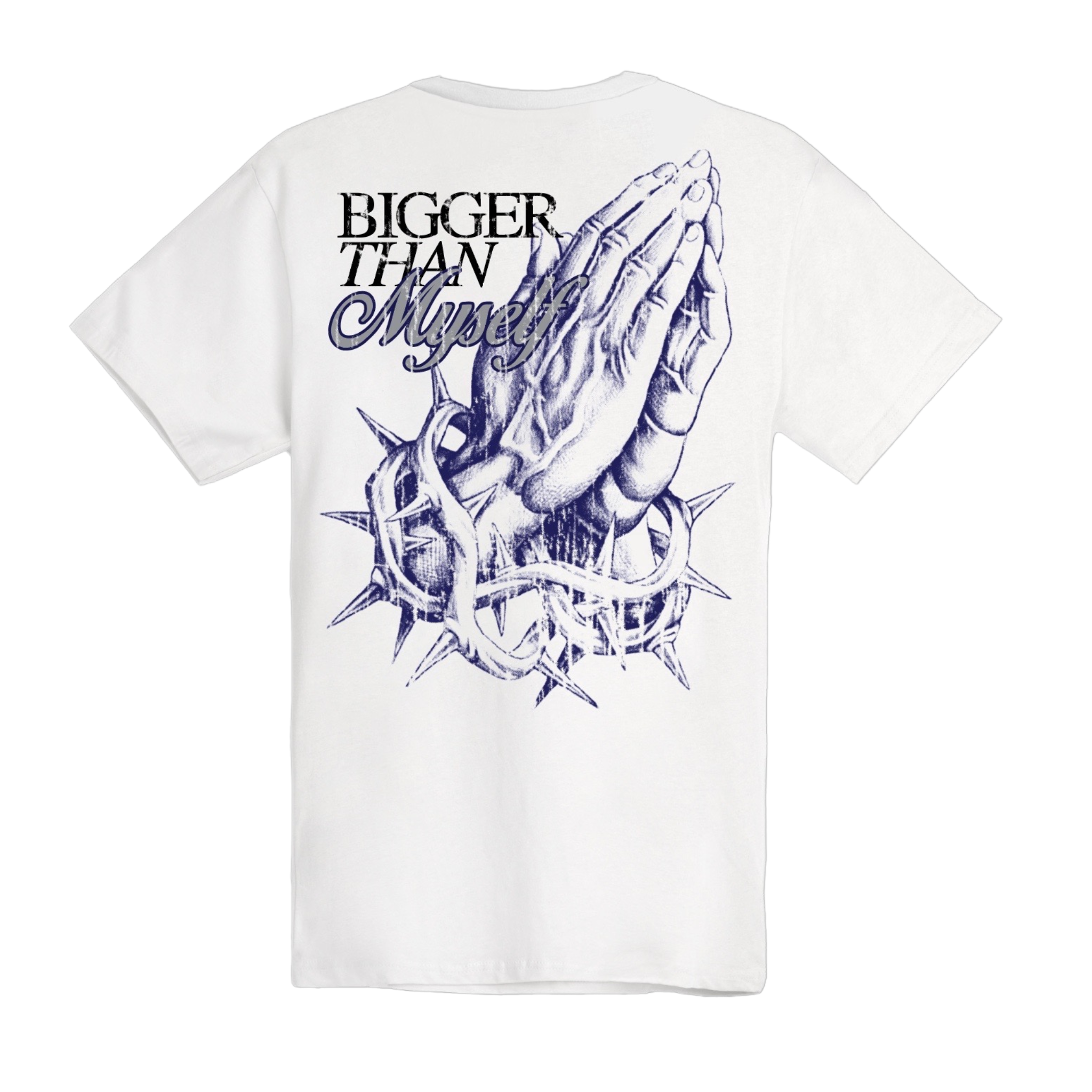Outrank Bigger Than Myself Tee (White) - Outrank