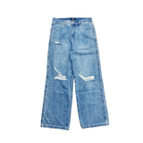 Mixed Emotion "Blue Stone" Baggy Jeans - Mixed Emotion