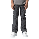 Kids Serenede "Lead" Stacked Jeans (Grey) - Serenede