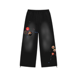 DRY ROT "Souveniour" Sweatpants (Black) - Dry Rot