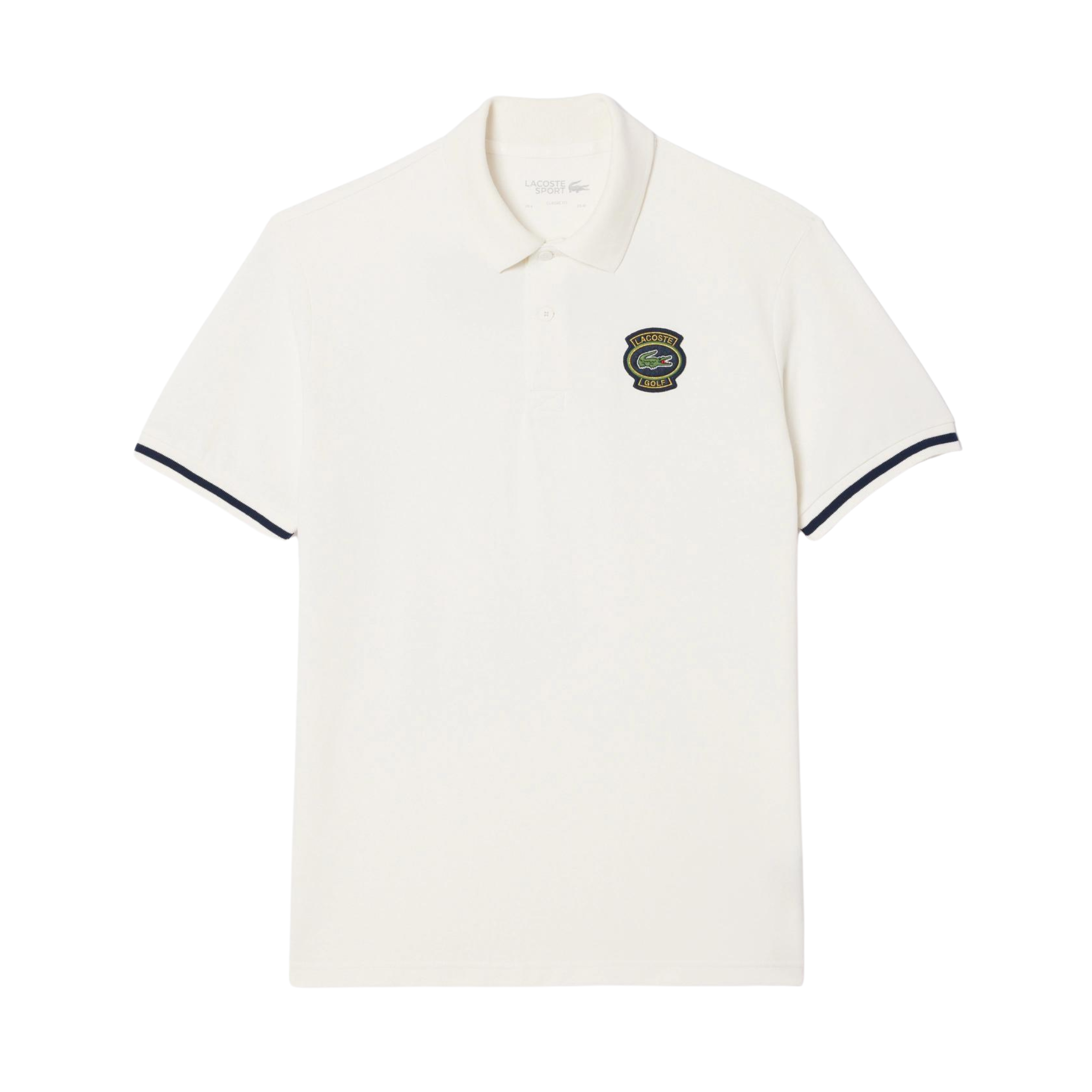 Lacoste Ultra-Dry Anti-UV Golf Polo (White) - Lacoste