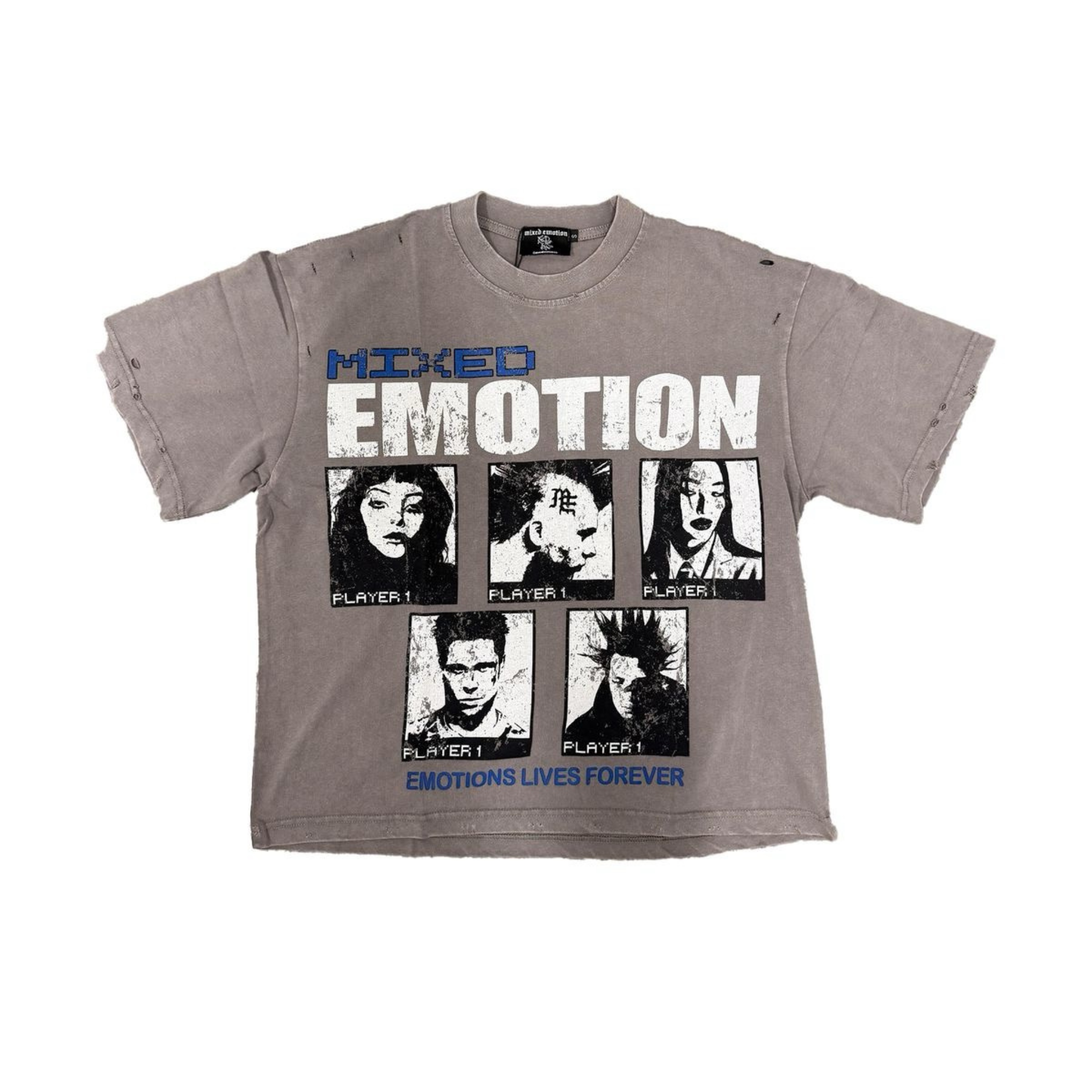 Mixed Emotion “Gallery” Tee (Grey)
