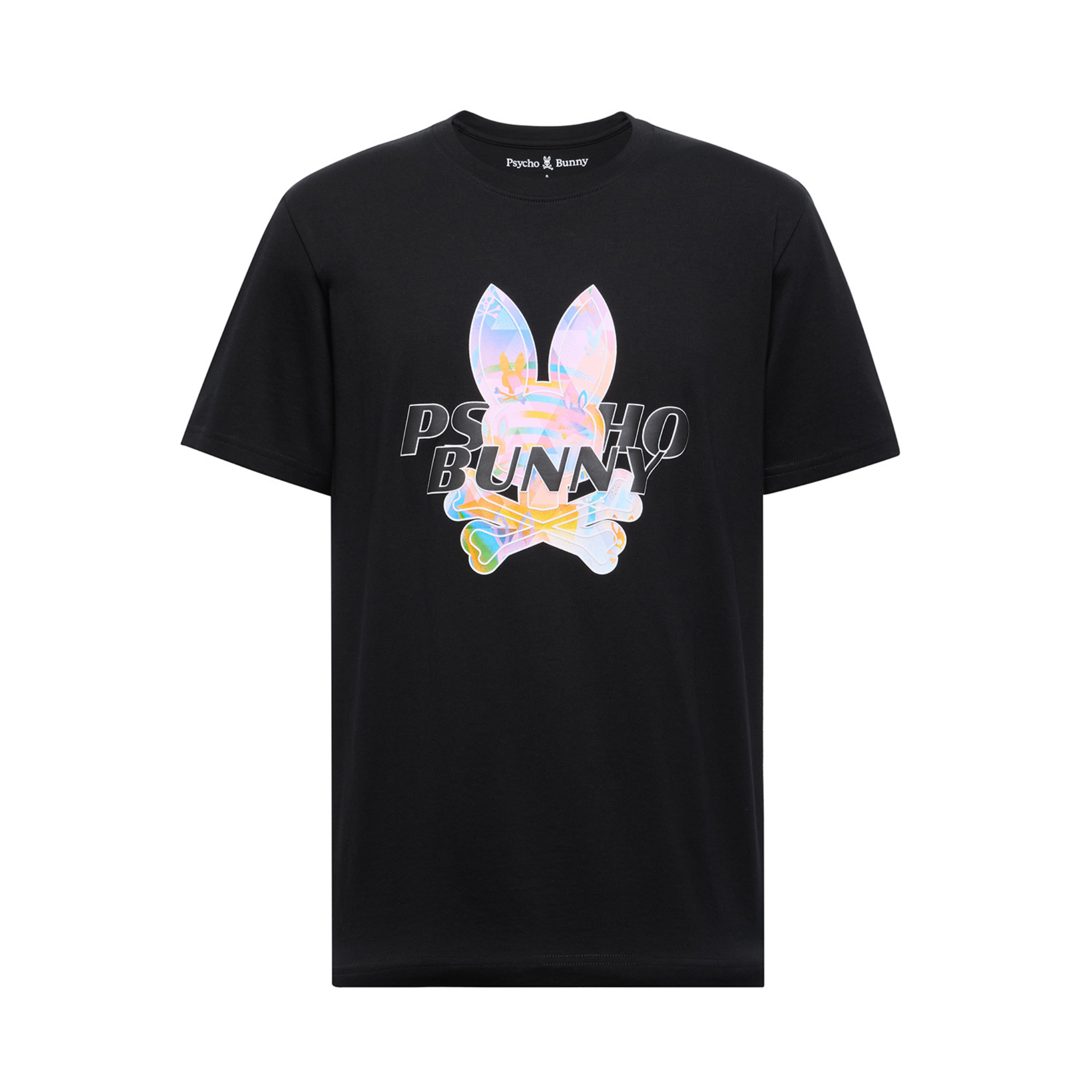 Psycho Bunny Milos Graphic Tee (Black) - Psycho Bunny