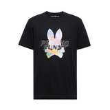 Psycho Bunny Milos Graphic Tee (Black) - Psycho Bunny
