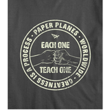 Paper Planes "Each One Teach One" (Washed Black) - Paper Plane