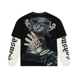 Godspeed "F1 World Cup" Layered T-Shirt (Black Wash) - Godspeed