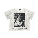 Mixed Emotion “XIX” Oversized Tee (White) - Mixed Emotion