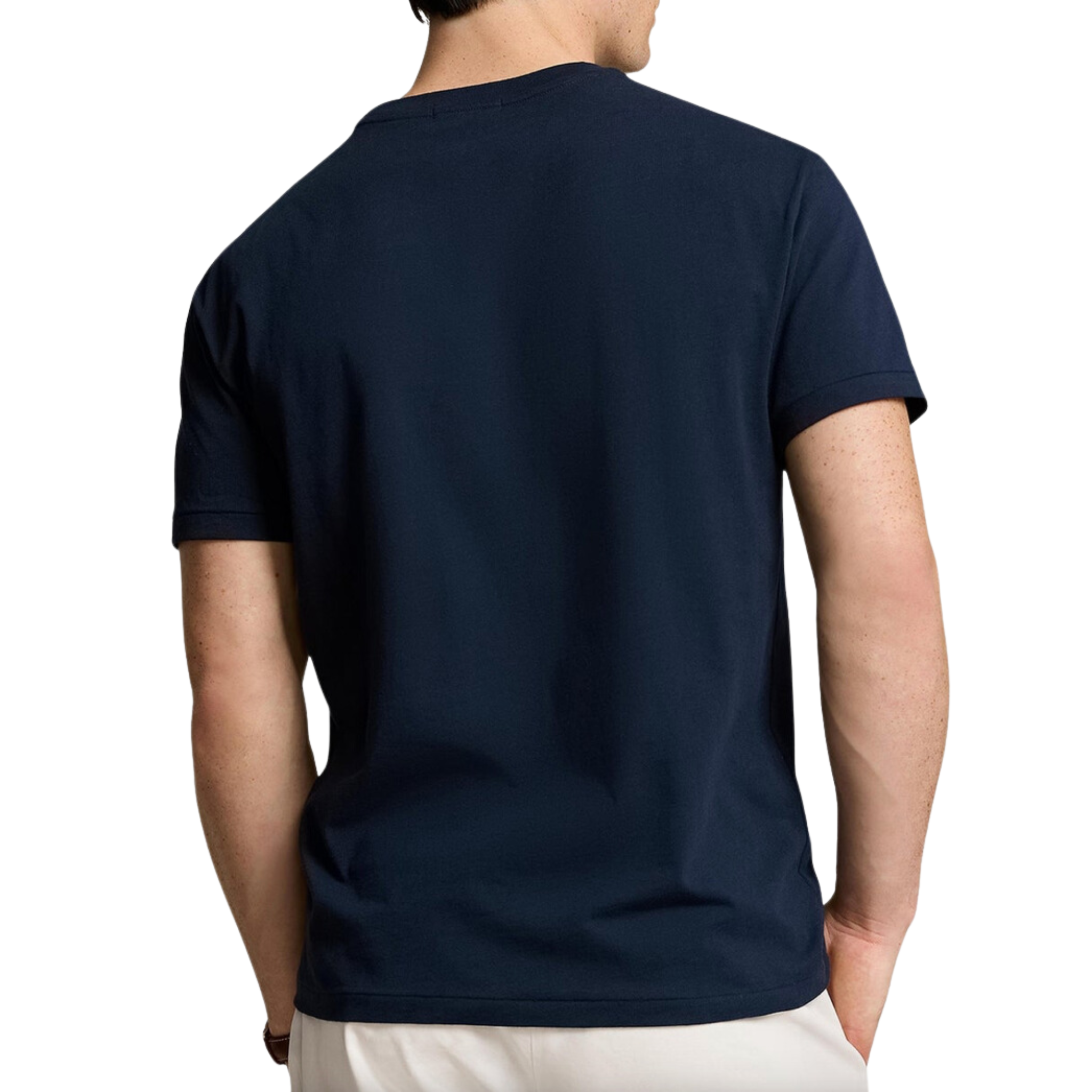 Polo Ralph Lauren Classic Fit Logo Jersey T-Shirt (Aviator Navy) - Polo Ralph Lauren