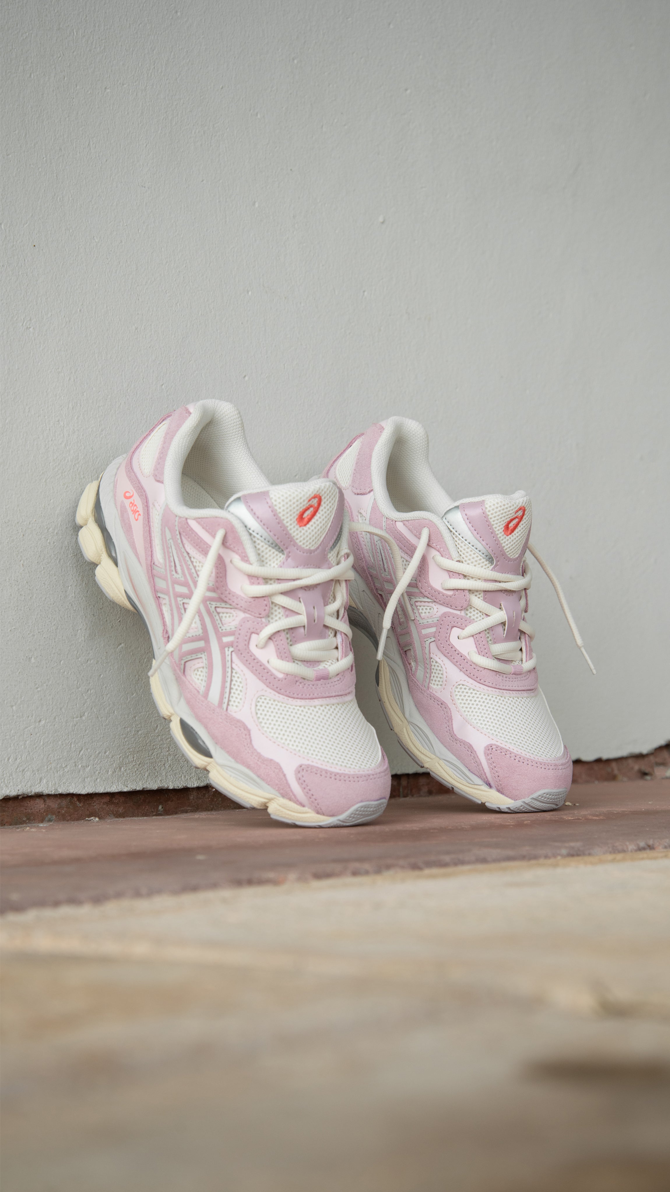 Mens Asics Gel-NYC (Cream/Rose Water) - VIP Asics
