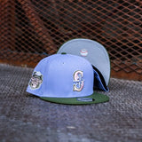 New Era Seattle Mariners 2023 All-Star Game Grey UV (Lavender/Olive) 59Fifty Fitted - New Era
