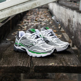 Mens Saucony ProGrid Omni 9 (Silver/Green) - Saucony