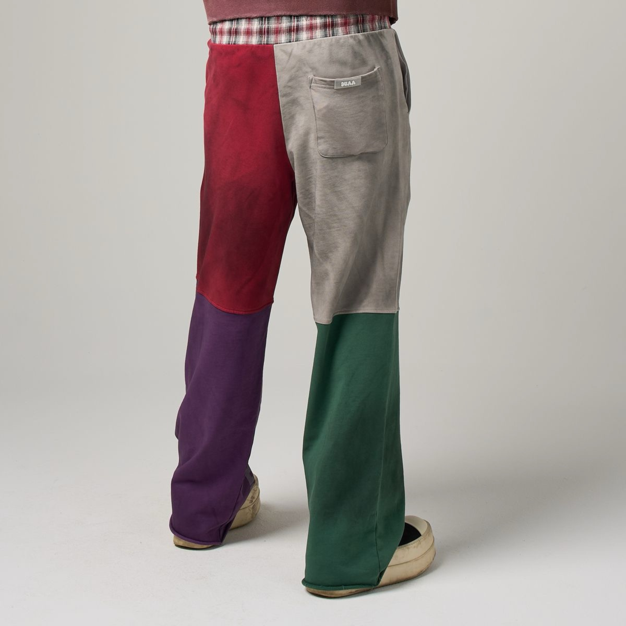 DUAA "Block" Sweatpants (Multi) - DUAA