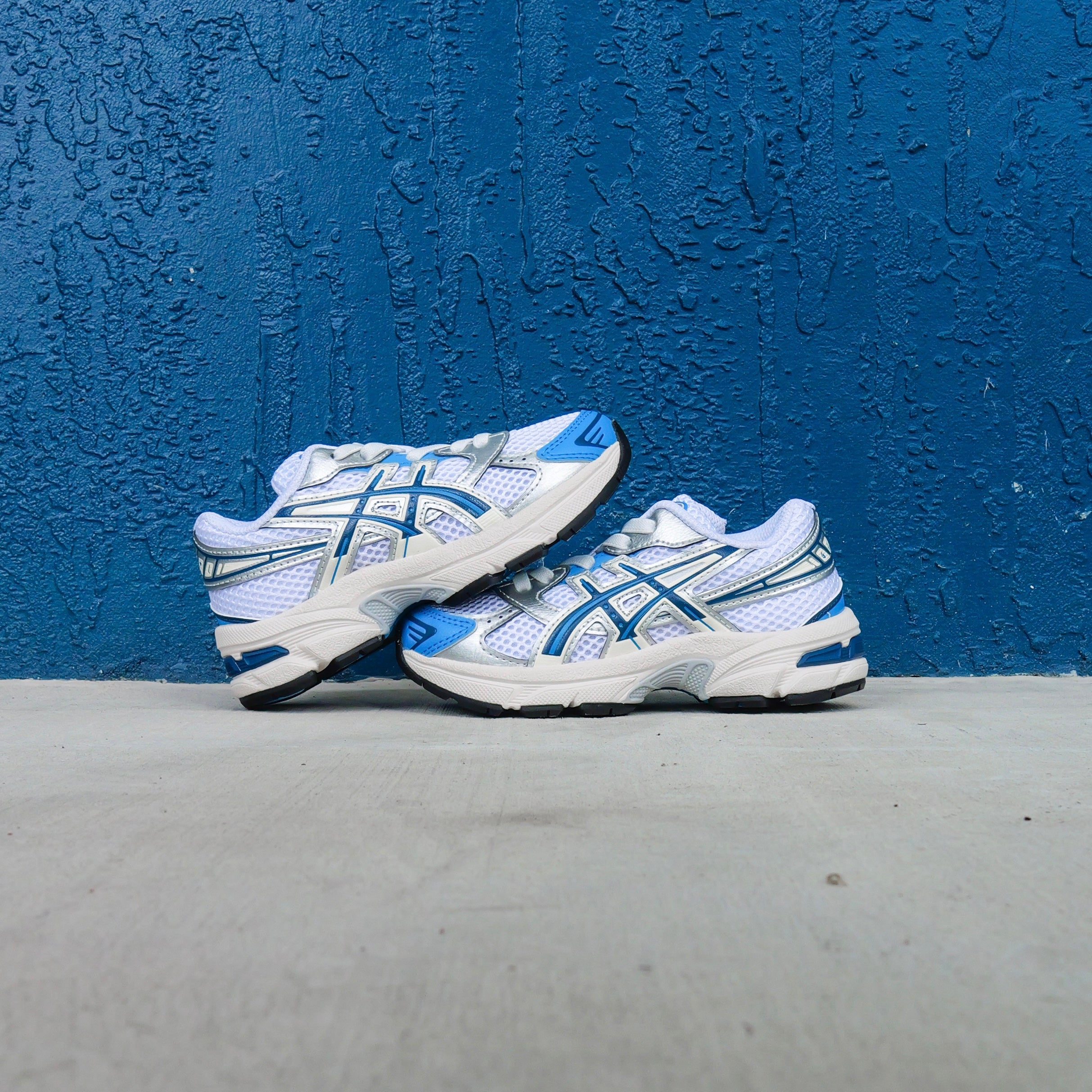Asics Gel-1130 Preschool (White/Twilight Blue)