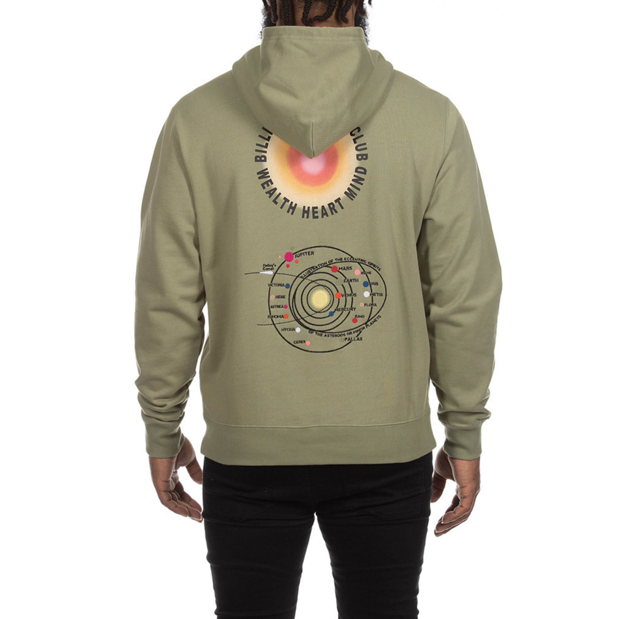 Billionaire Boys Club BB Align Hoodie (Oil Green) - Billionaire Boys Club