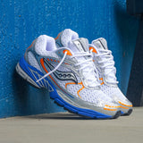 Mens Saucony Progrid Ride 1 (White/Tumeric)