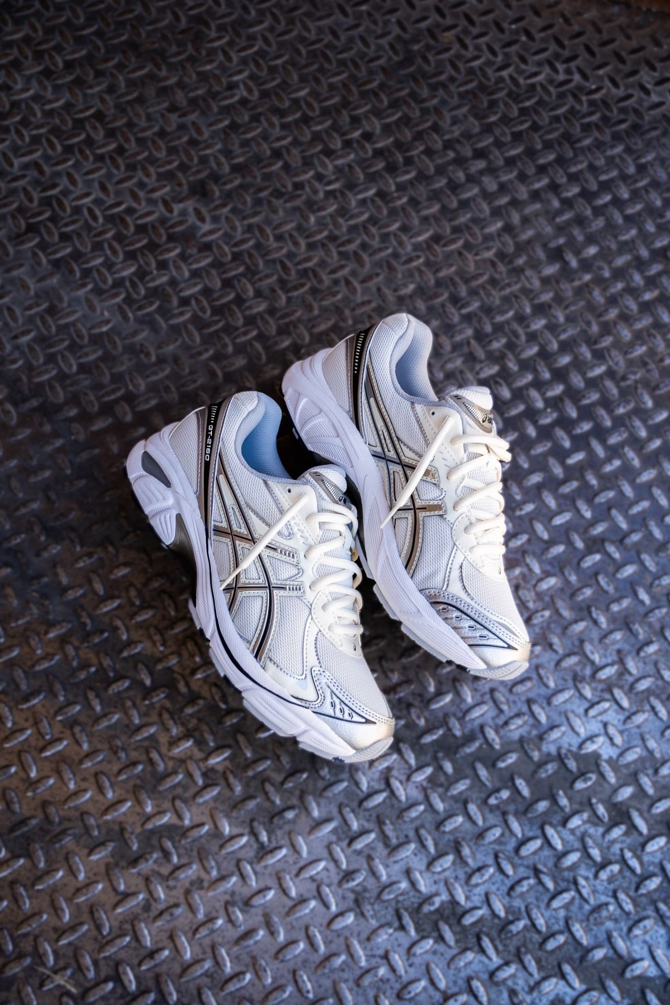 Mens Asics GT-2160 (Cream/Greige) - Asics